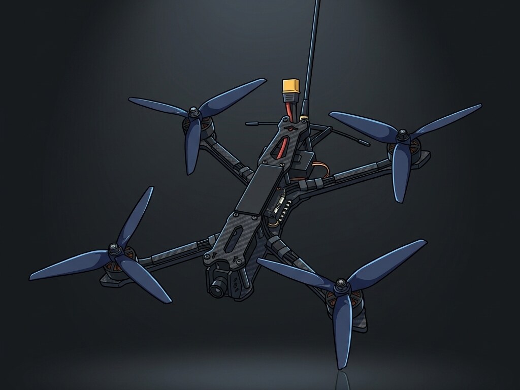 HUNT07 tactical FPV strike drone